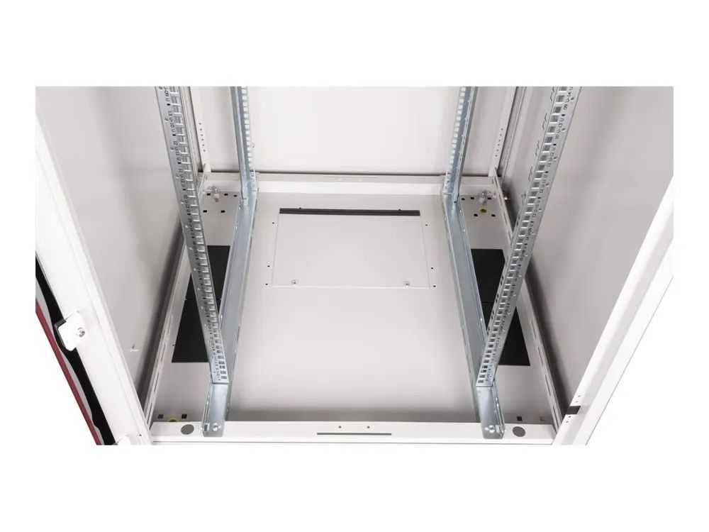 ROLINE Basic - Schrank Netzwerkschrank - Glas Tür, 800 x 800 (B x T)