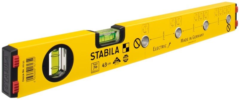 STABILA Elektriker-Wasserwaage Type 70 Electric