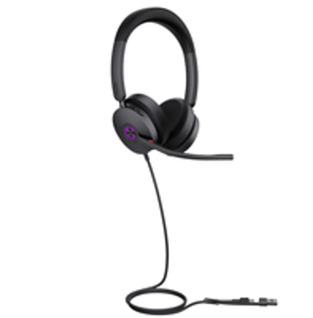 Yealink UH48 Dual UC USB-C/A USB Headset - Headset - 20 KHz