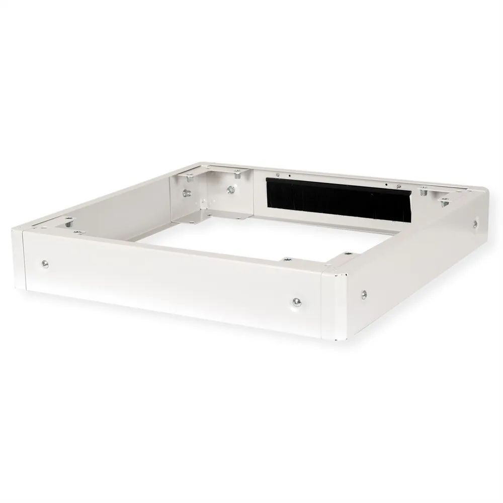 ROLINE Rack-Basis - 600 x 600 mm (B x T) - Hellgrau, RAL 7035 - 48.3 cm (19")