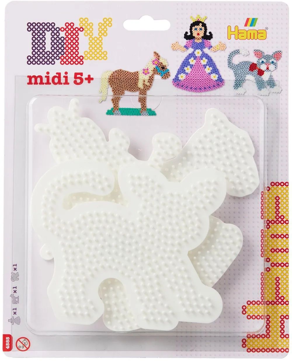Malte Haaning Plastic A/S HAMA Stiftpl. Katze/Pferd/Prinzessin