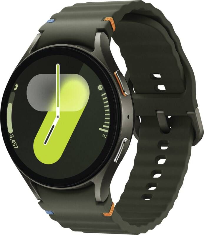 Samsung Galaxy Watch7 - 44 mm - intelligente Uhr mit Sportband - Gummi - Bandgröße: M/L - Anzeige 3.7 cm (1.47")