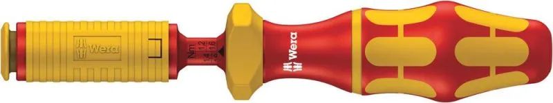 WERA Kraftform Drehmoment-Handhalter, 7444 VDE 1,7 - 3,5 Nm