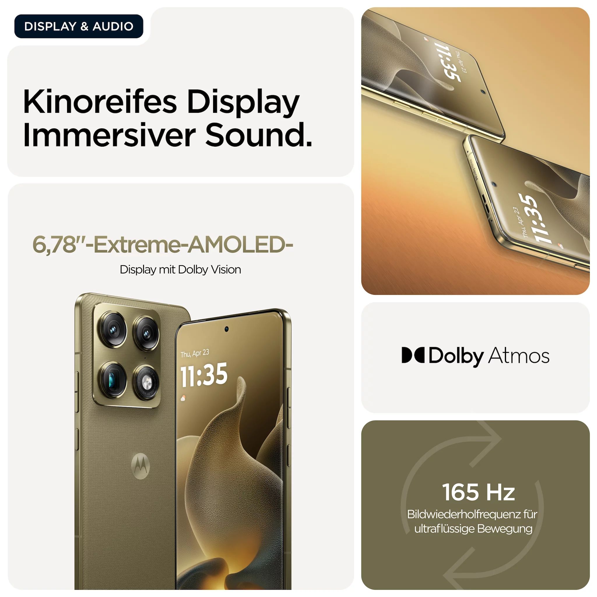 Motorola Signature 16/512GB, Pantone Martini Olive