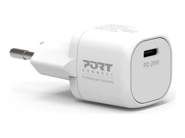 PORT Designs PORT Connect - Netzteil - 20 Watt - 3 A - PD (USB-C)