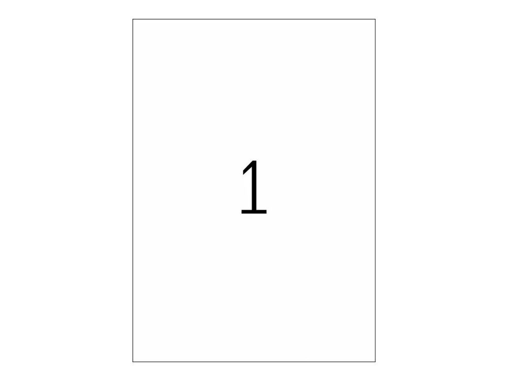 HERMA Special - Matt - permanent selbstklebend - durchsichtig - A4 (210 x 297 mm)