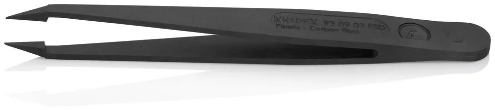 KNIPEX Kunststoffpinzette ESD Glatt 115 mm