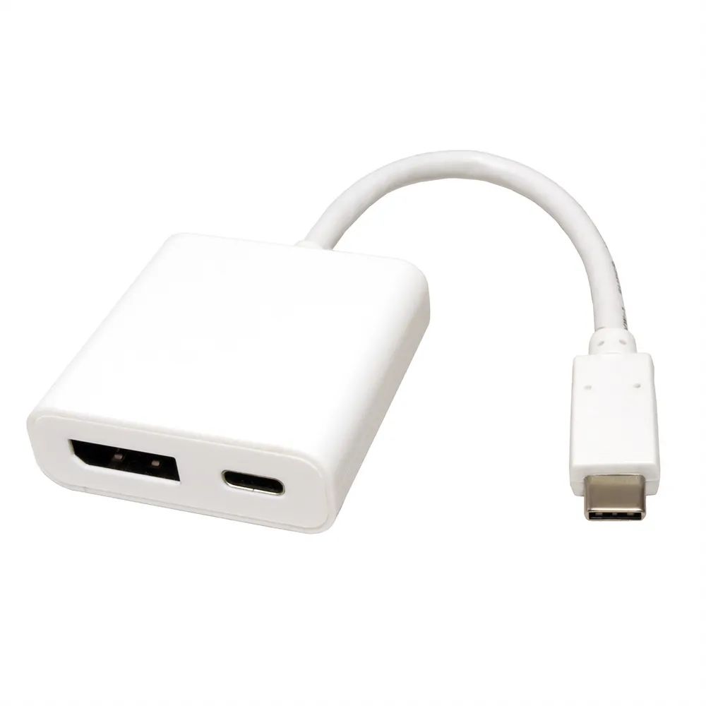 ROLINE Display Adapter USB Typ C - DisplayPort v1.2 + PD