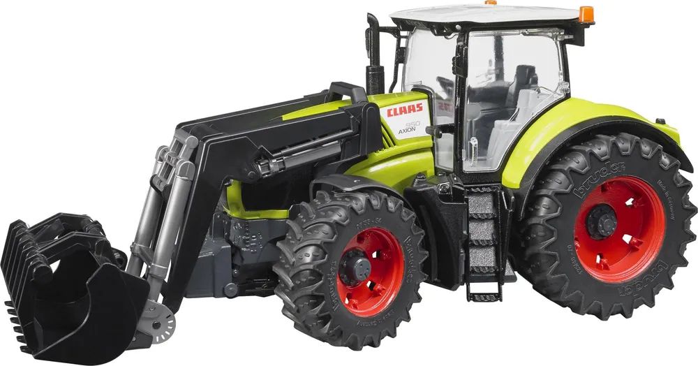 Bruder Claas Axion 950 mit Frontlader - Frontlader-Modell - Kunststoff - Schwarz - Grün