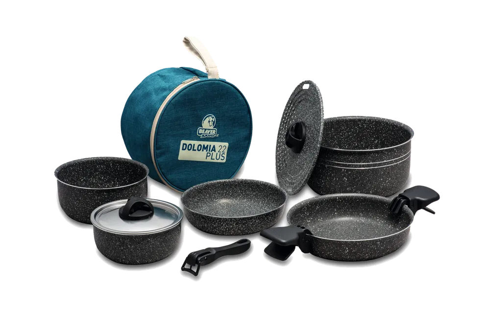 Beaver-Brand Kochtopfset DOLOMIA 22 PLUS