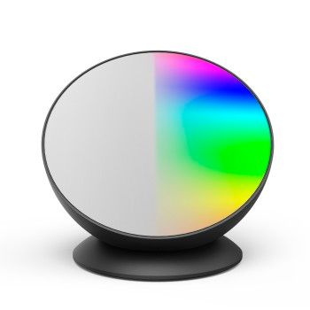 Hama Smarte LED-Tischleuchte, RGBW-Beleuchtung, indirektes Licht, dimmbar, 6W