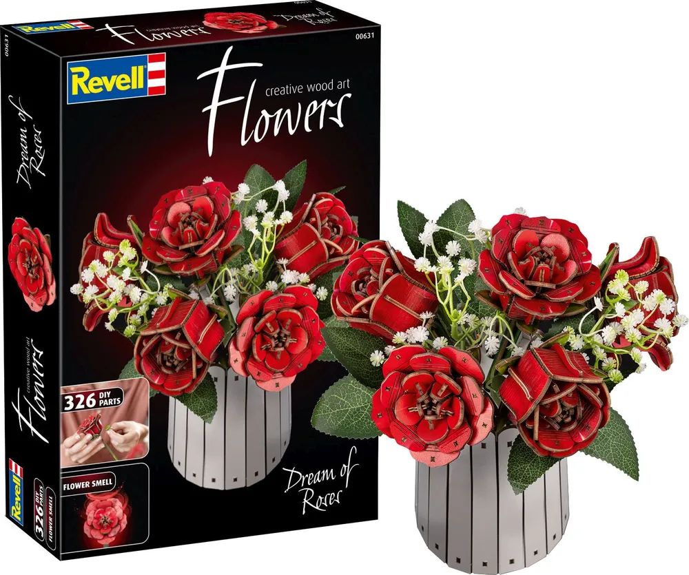 Carrera Revell Europe GmbH Dream of Roses Holzblumen