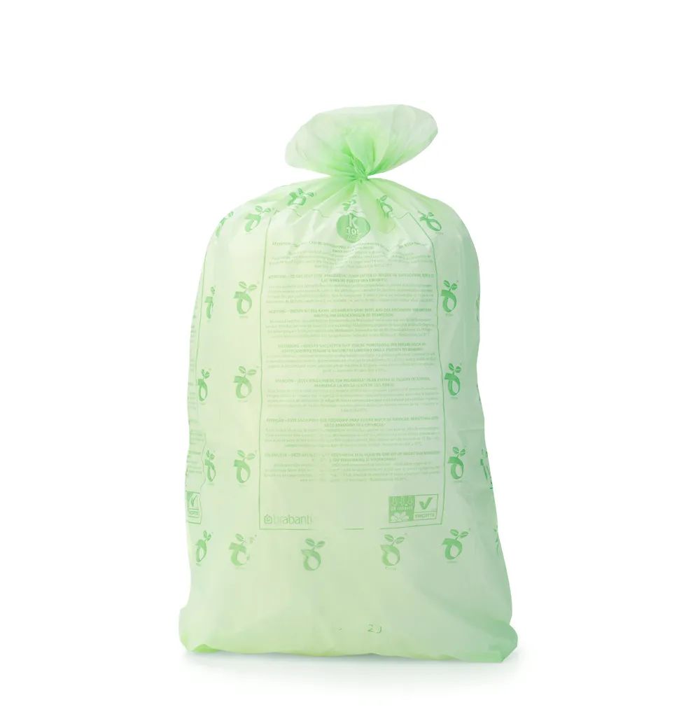 Brabantia Bio-Müllbeutel K, 10L, 10/Rolle - Green