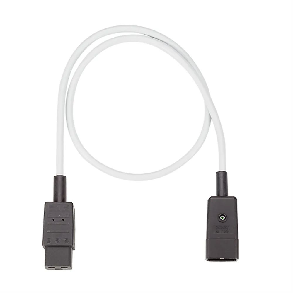 BACHMANN Verlängerung C20/C19 grau 0,75m, H05VV-F3G1,5mm