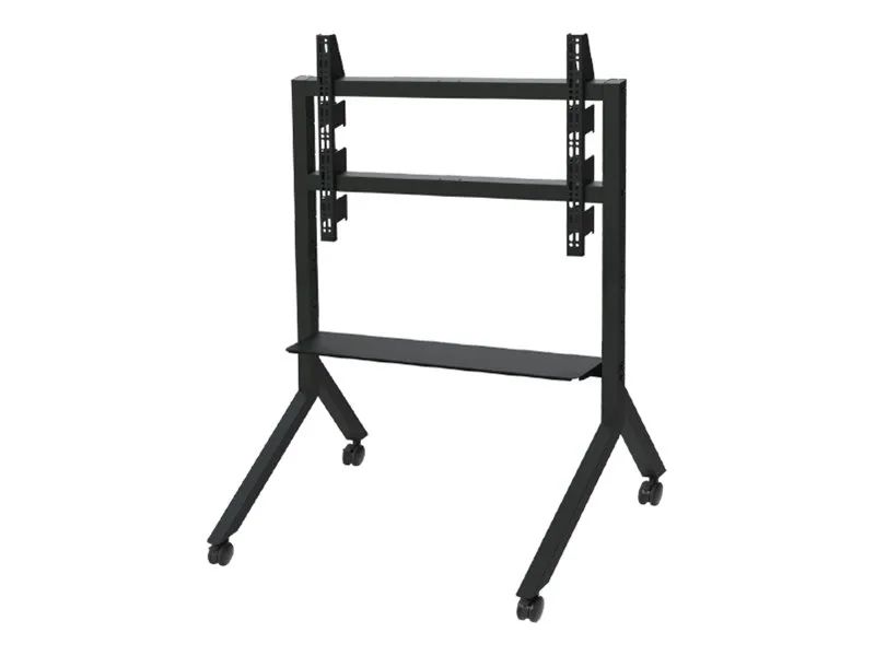B-TECH Momentum BT8545 - Wagen - für Flachbildschirm - Stahl - Schwarz - Bildschirmgröße: 139.7 - 218 cm (55"-86")
