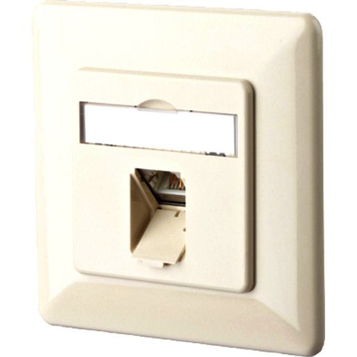 Metz Connect DATENDOSE E-DAT C6 KAT6 1FACH / METZ 130737-1002-I 9010 1307371002-I