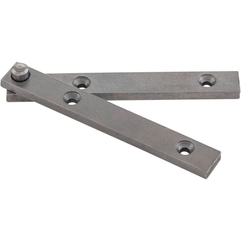 SCHÖSSWENDER Zapfenband ohne Anschlag, 80x10x3 mm, Stahl blank