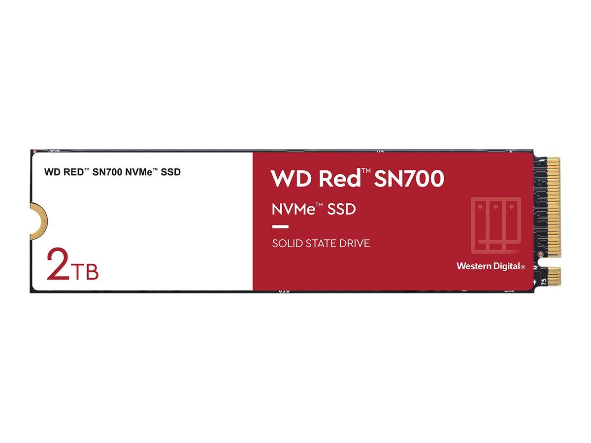 WD Red SN700 - SSD - 2 TB - intern - M.2 2280 - PCIe (NVMe)