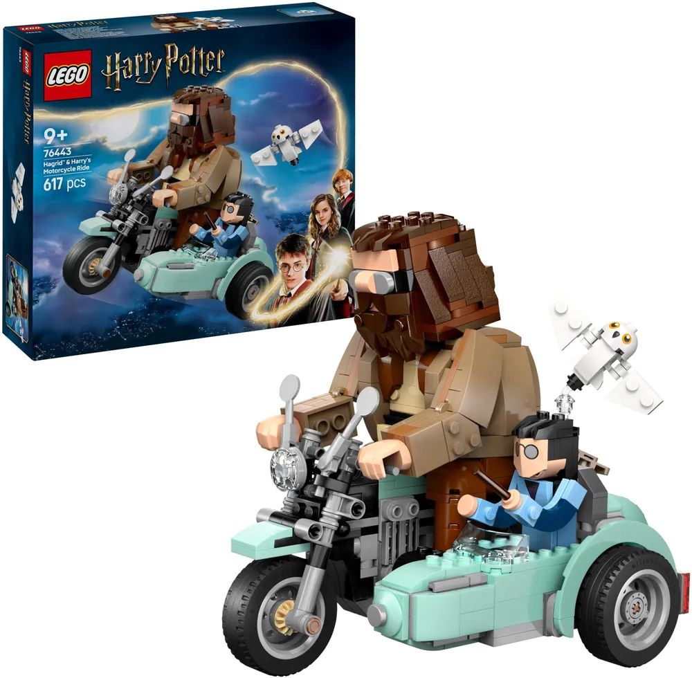 LEGO Harry Potter Hagrids und Harrys Motorradtour 76443