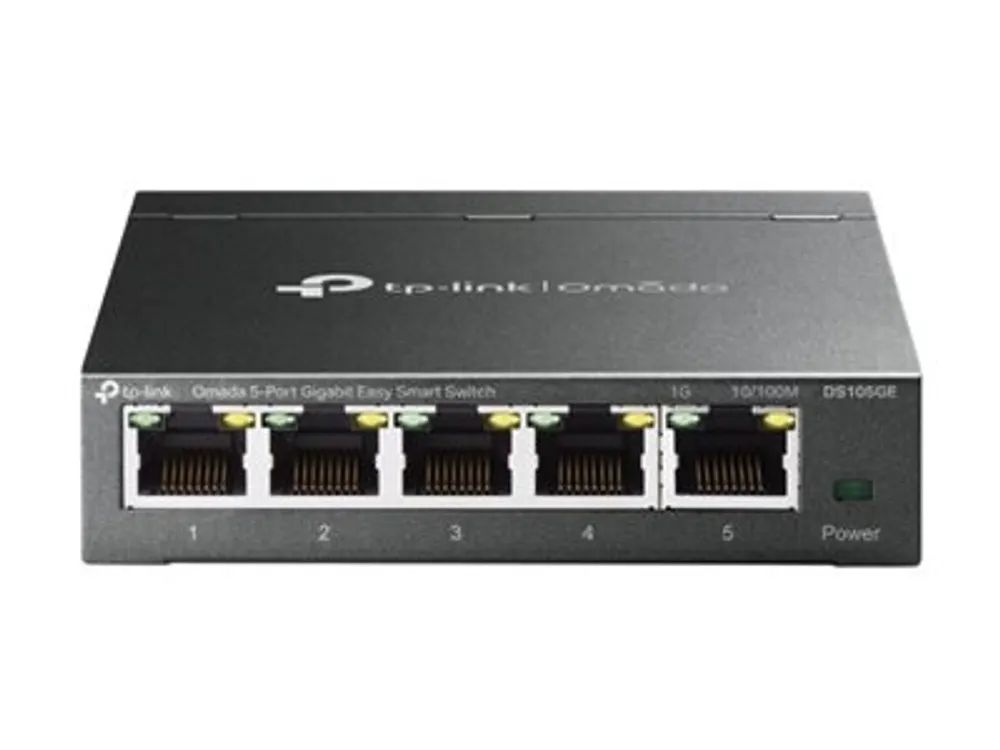 TP-LINK Omada ES208G V1 - Switch - managed - 8 x 10/100/1000Base-T