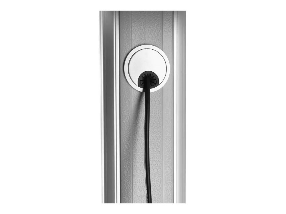 Equip Pro - Wagen - für LCD TV - Kunststoff, Aluminium, Stahl - Schwarz, Silber - Bildschirmgröße: 152.4-254 cm (60"-100")