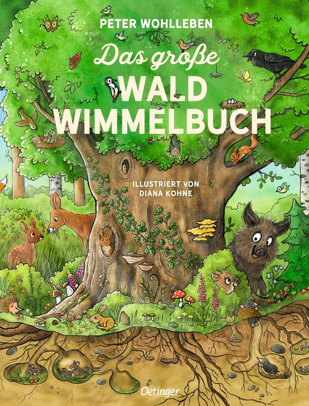 Verlagsgruppe Oetinger Service GmbH Das große Wald-Wimmelbuch