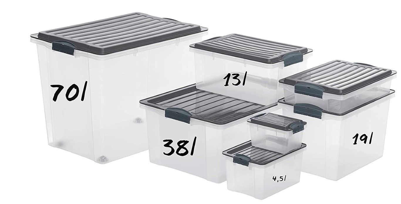 Rotho Stapelbox A5, 4.5 l COMPACT