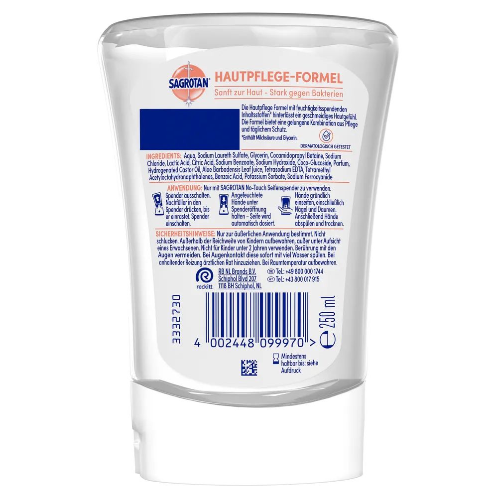 Sagrotan No-Touch Nachfüller Aloe Vera Duft 250ml
