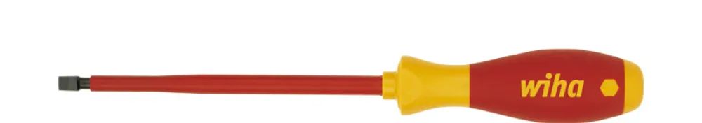 WIHA WERKZEUGE Schraubendreher SoftFinish electric Schlitz  2,5x75mm
