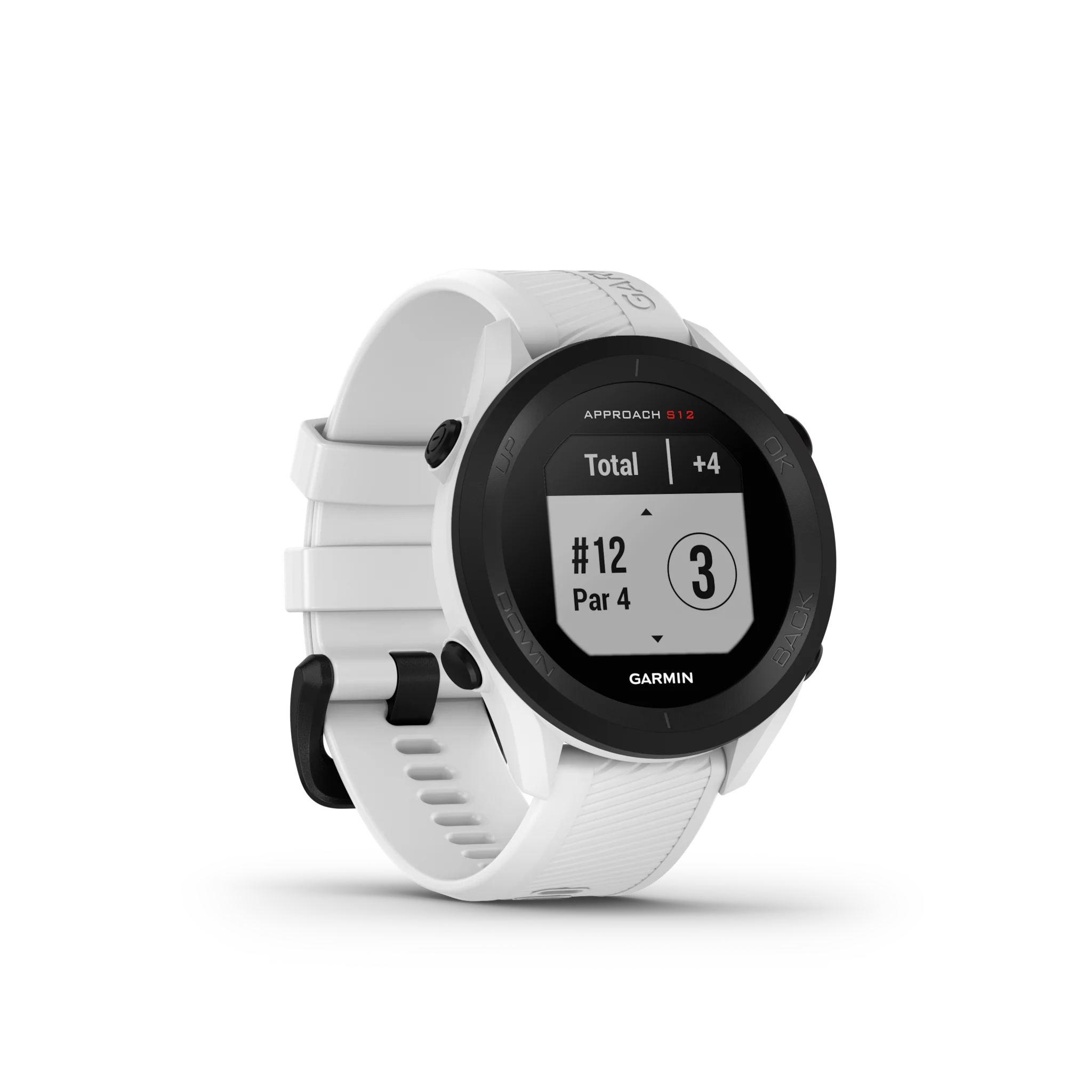 Garmin Approach S12, Weiß/Schwarz Open-Box