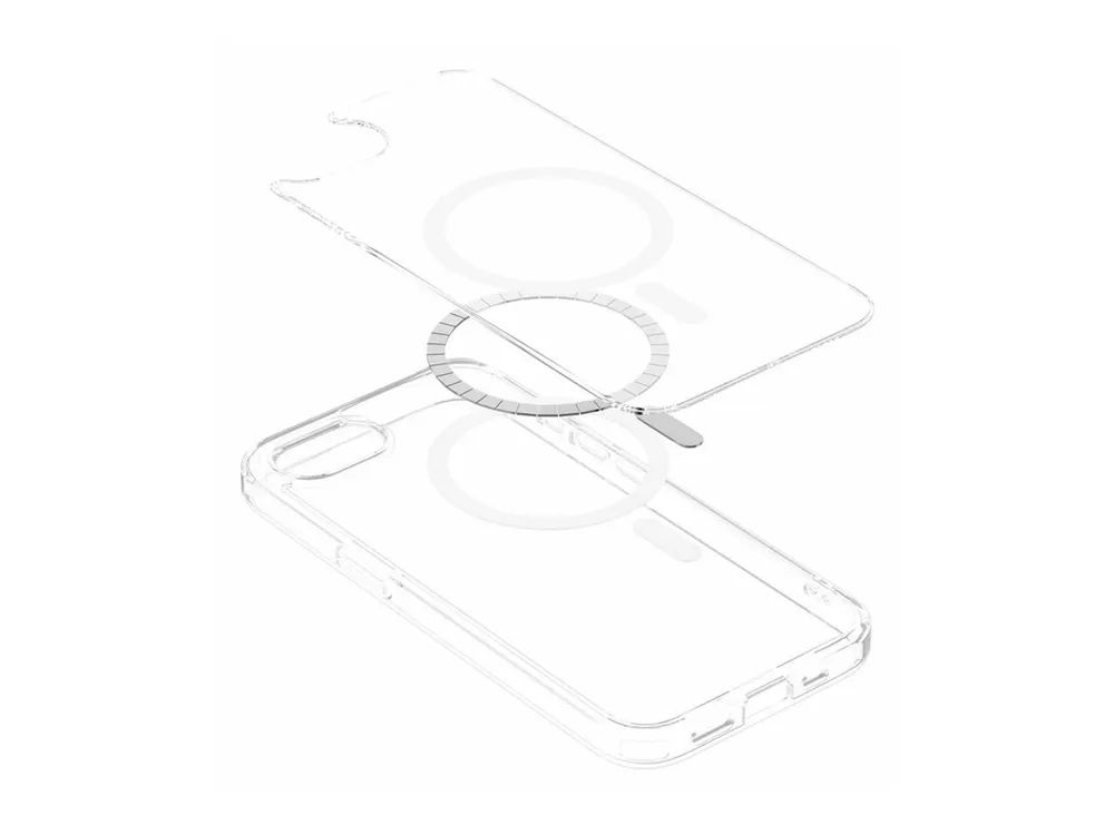 eSTUFF Infinite Oslo - Hintere Abdeckung für Mobiltelefon - magnetisch, 100% recycelt - kompatibel mit MagSafe - Thermoplastisches Polyurethan (TPU)