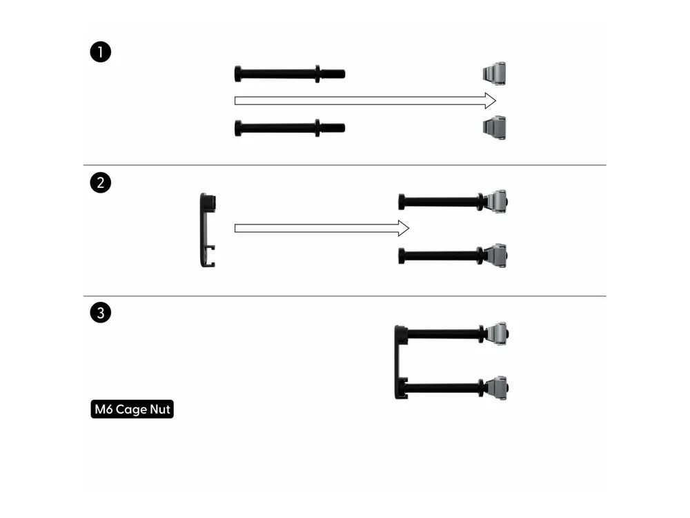 PATCHBOX Kabel - Organizer (Packung mit 24