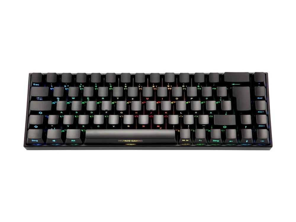Deltaco GAMING DK440R - Tastatur - Hintergrundbeleuchtung