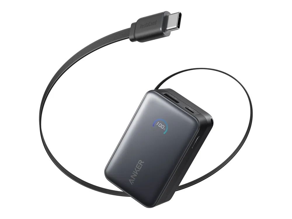 Anker Innovations Nano - Powerbank - Integables USB-C-Kabel - - 45 Watt - FC - Batterie
