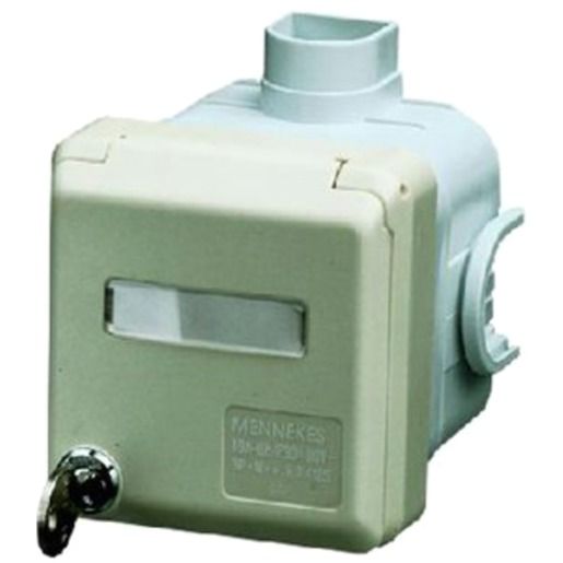 Mennekes CEE-UP-STECKDOSE 400V-5X16A / MENNEK 4185 BESCHR.+SCHLOSS AM 4185