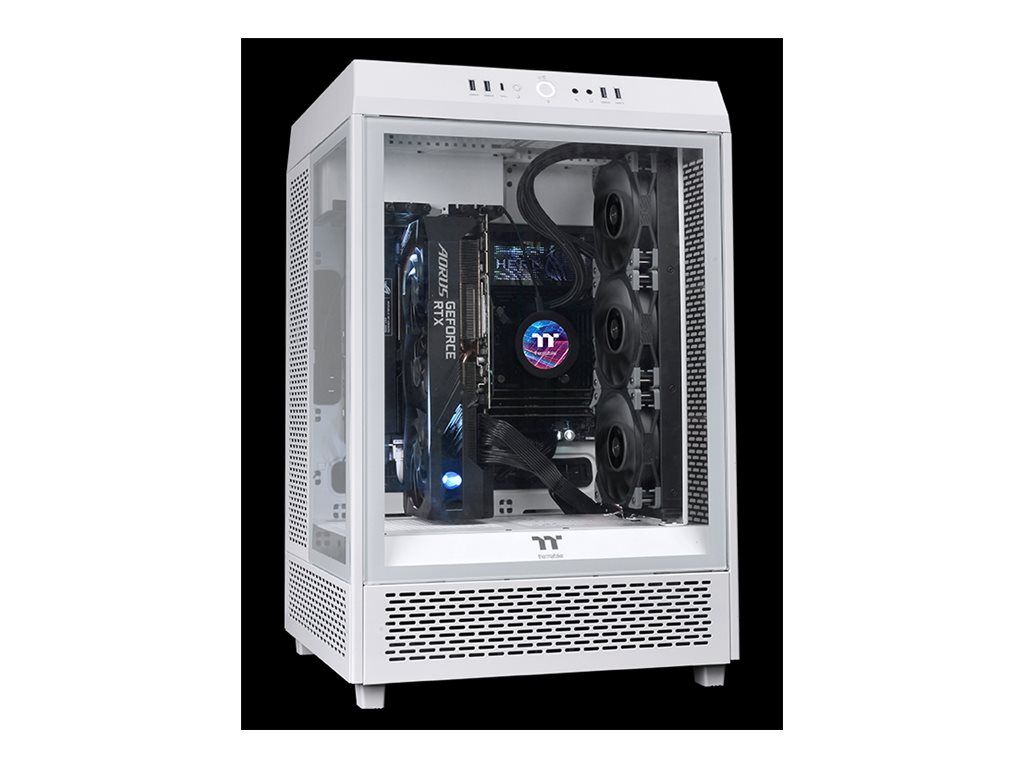 Thermaltake The Tower 500 Snow - Mid tower - E-ATX - Seitenteil mit Fenster (gehärtetes Glas)