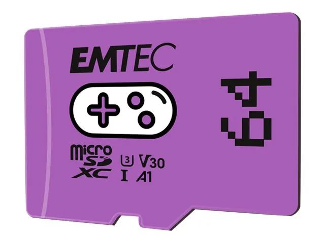 EMTEC Gaming - Flash-Speicherkarte - 64 GB - A1 / Video Class V30 / UHS-I U3