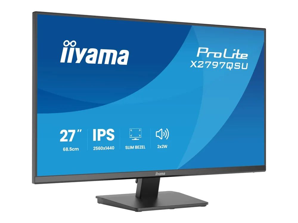 Iiyama X2797QSU-B1 27"W LCD QHD IPS Black