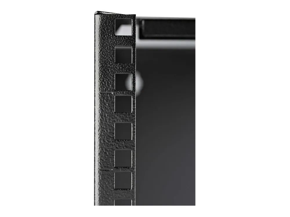 StarTech.com Wandmontage Halterung für flache Rack Geräte - 8HE - Gehäuse - geeignet für Wandmontage - Schwarz - 8U - 30.5 cm (12")