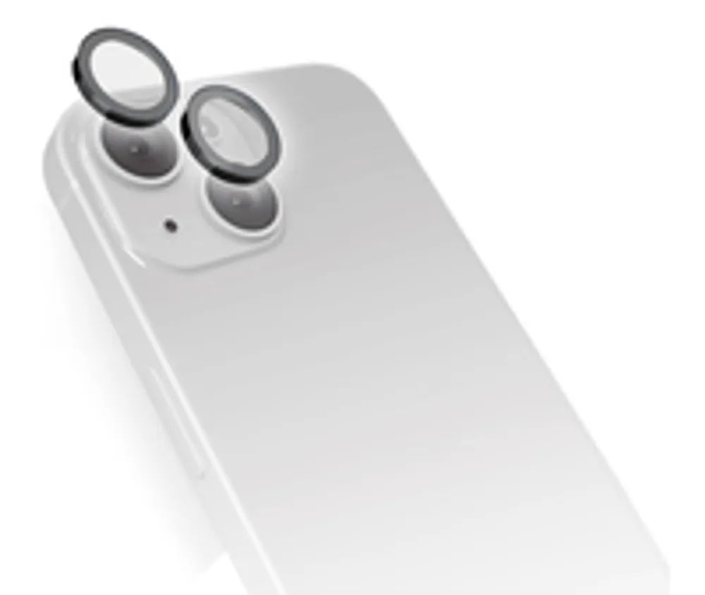 SBS TESINCAMGLIP15P - Linsenschutz - Schwarz - Glas - Silikon - Apple - iPhone 15 Pro/15 Pro Max - 15 g