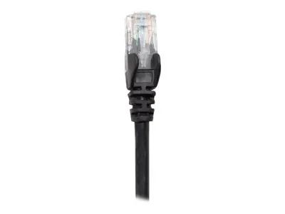 IC Intracom Intellinet Network Patch Cable, Cat5e, 5m, Black, CCA, U/UTP, PVC, RJ45, Gold Plated Contacts, Snagless, Booted, Lifetime Warranty, Polybag - Patch-Kabel - RJ-45 (M)