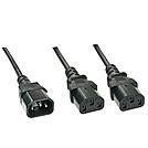 Lindy Netz-Splitter - IEC 60320 C14 zu power IEC 60320 C13