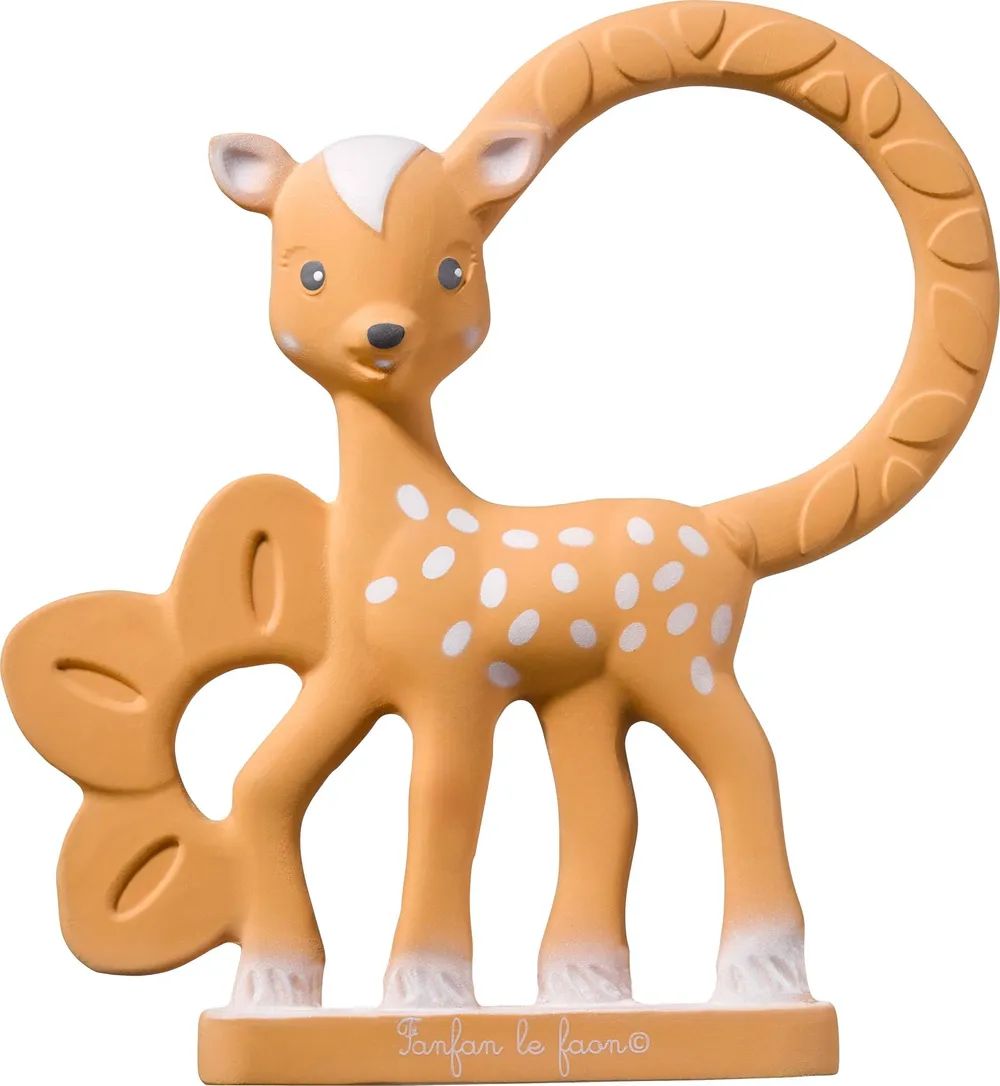 elements for kids GmbH Fanfan Beißring Reh Naturkautschuk
