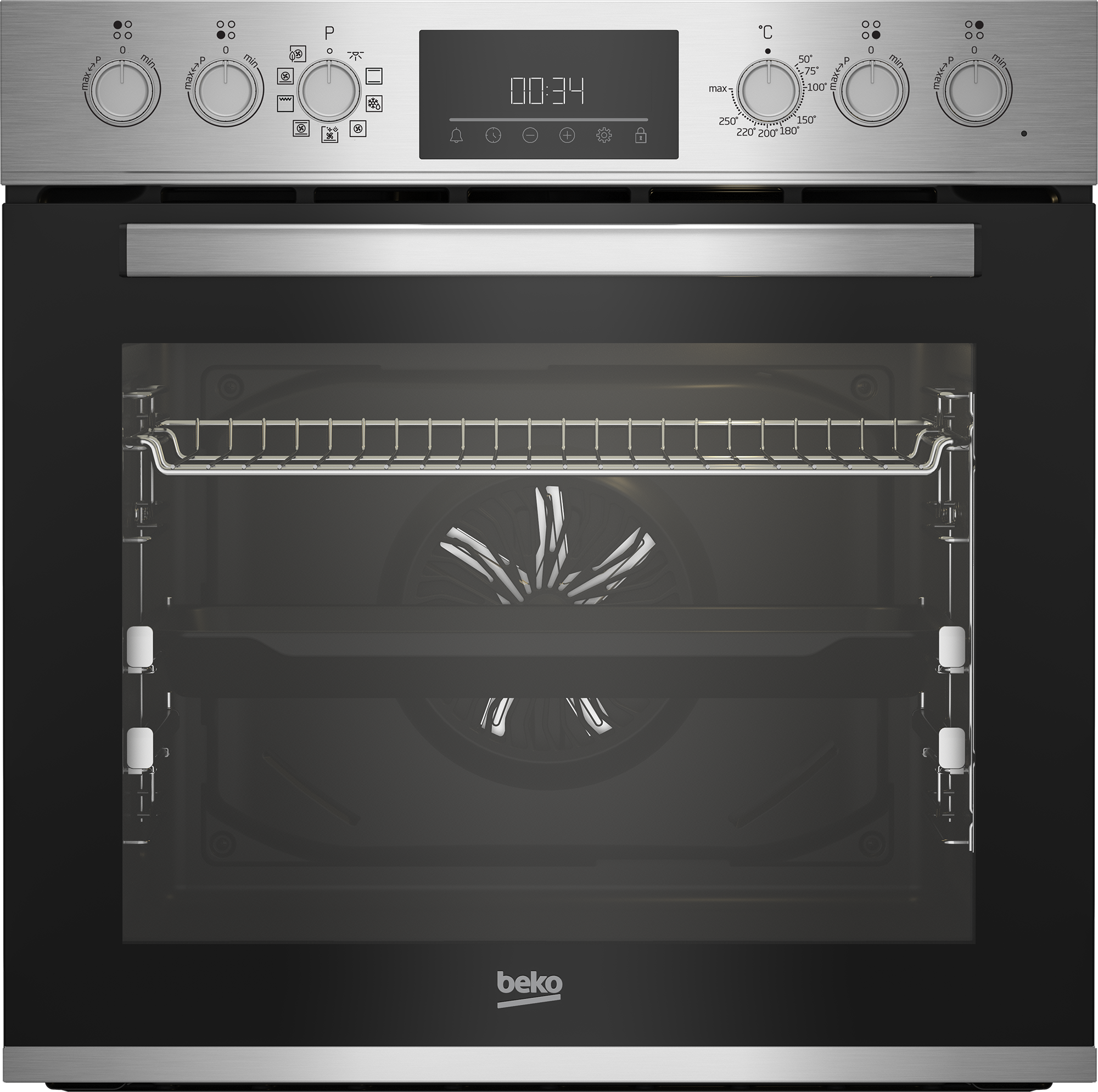 Beko BBUM12341X Backofenset mit Induktionskochfeld