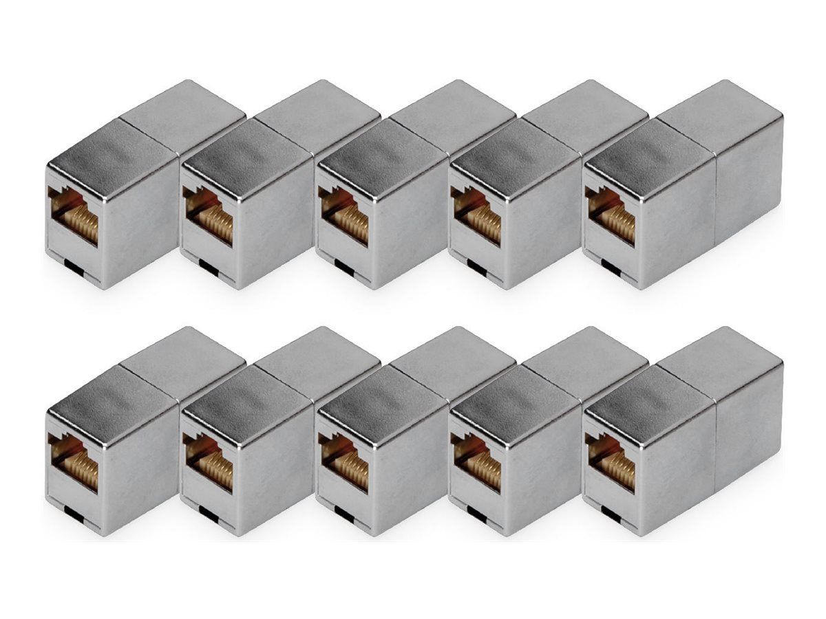 DIGITUS CAT 5e, Klasse D, RJ45 Modulare Kupplung - 10 Stk.