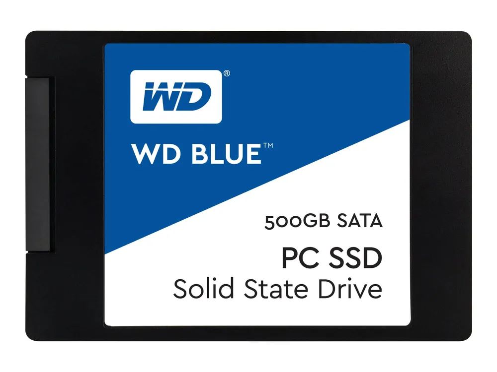 WD Blue PC SSD WDS500G1B0A - SSD - 500 GB - intern - 2.5" (6.4 cm)