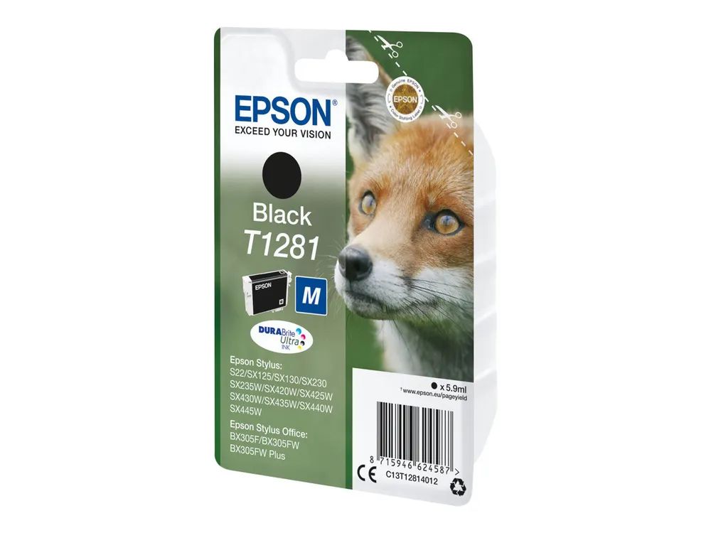 Epson T1281 - Größe M - Schwarz - original
