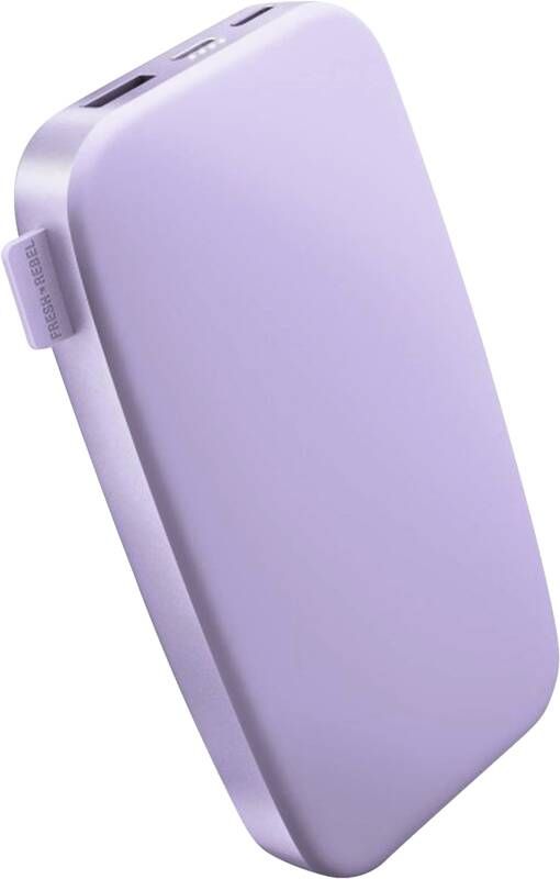 Fresh 'n Rebel Powerbank 18000mAh USB-C, Ultra Fast Charge & 20W PD,Dreamy Lilac 2