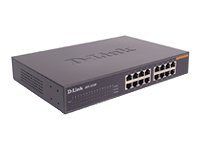 D-Link DES 1016D - Switch - 16 x 10/100 - Desktop