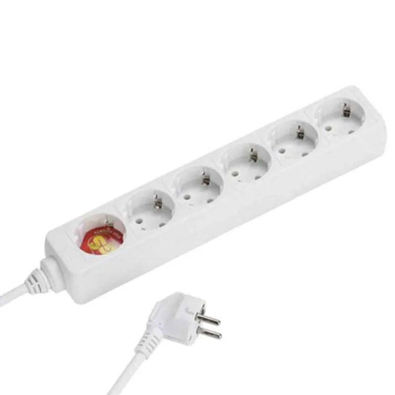 Vivanco 6-fach Steckdosenleiste, 1,5mm²,1,40m